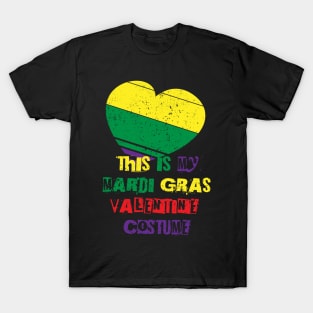 This is my mardi gras valentine costume T-Shirt